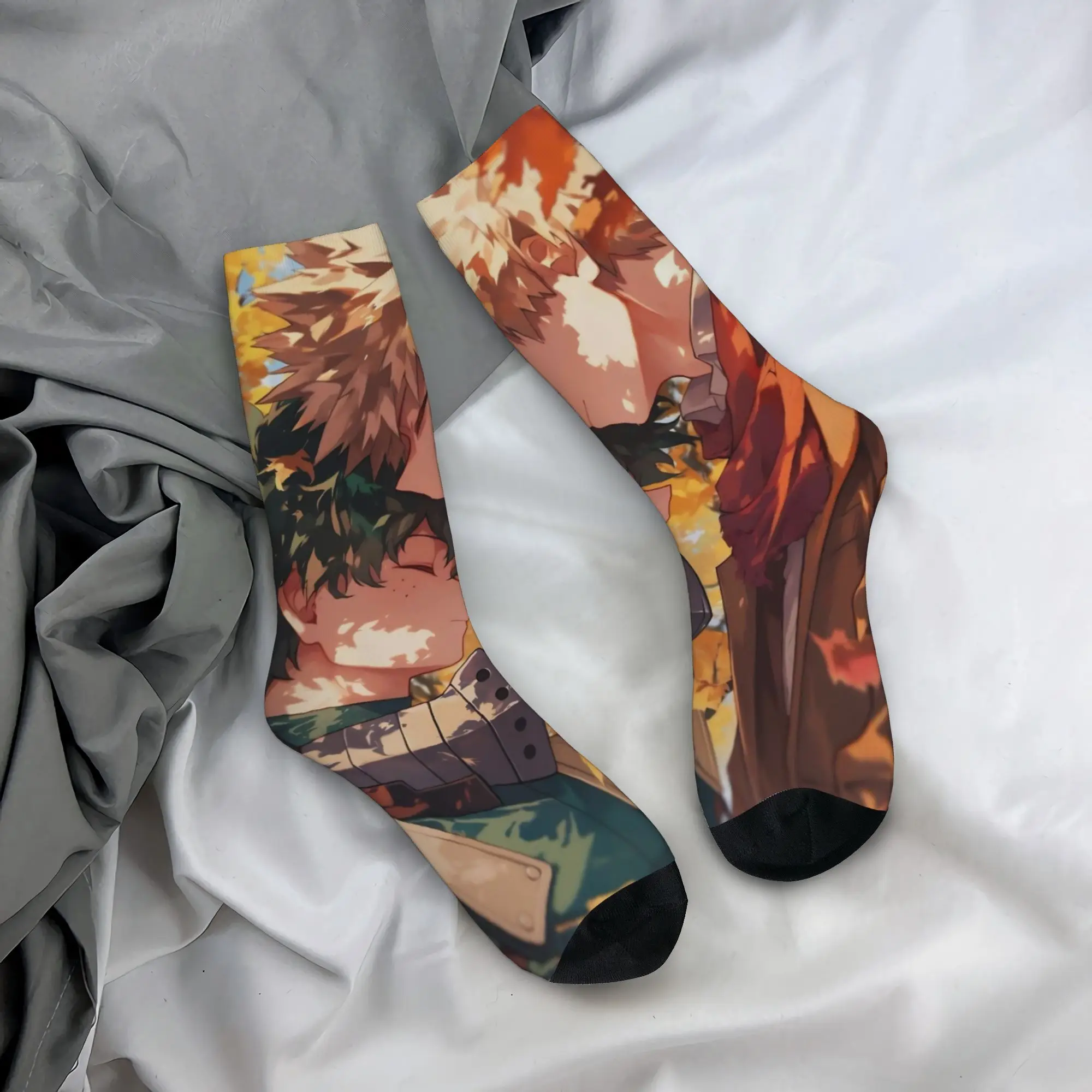 Winter Warm Cool Unisex My Heros Academia Anime Socks Deku Bakugo Sweat Absorbing Basketball Socks
Winter Warm Cool Unisex My Heros Academia Anime Socks Deku Bakugo Sweat Absorbing Basketball Socks