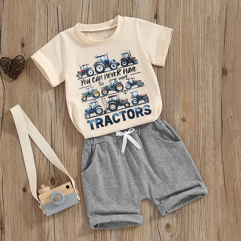 Toddler Baby Boys Girls Farm Outfit Short Sleeve Animal T-shirt and Solid Color Shorts Set Summer Clothes
Toddler Baby Boys Girls Farm Outfit Short Sleeve Animal T-shirt and Solid Color Shorts Set Summer Clothes