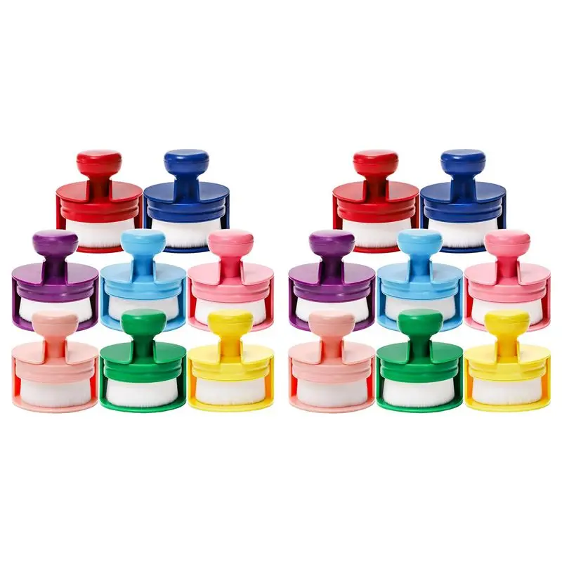 ~Latest Model 16X 8 Colors Flat Top-Ink Blending Brushes, Craft Ink Blender Brushes Set, Round Ink Blending Tools With Soft Bris
~Latest Model 16X 8 Colors Flat Top-Ink Blending Brushes, Craft Ink Blender Brushes Set, Round Ink Blending Tools With Soft Bris