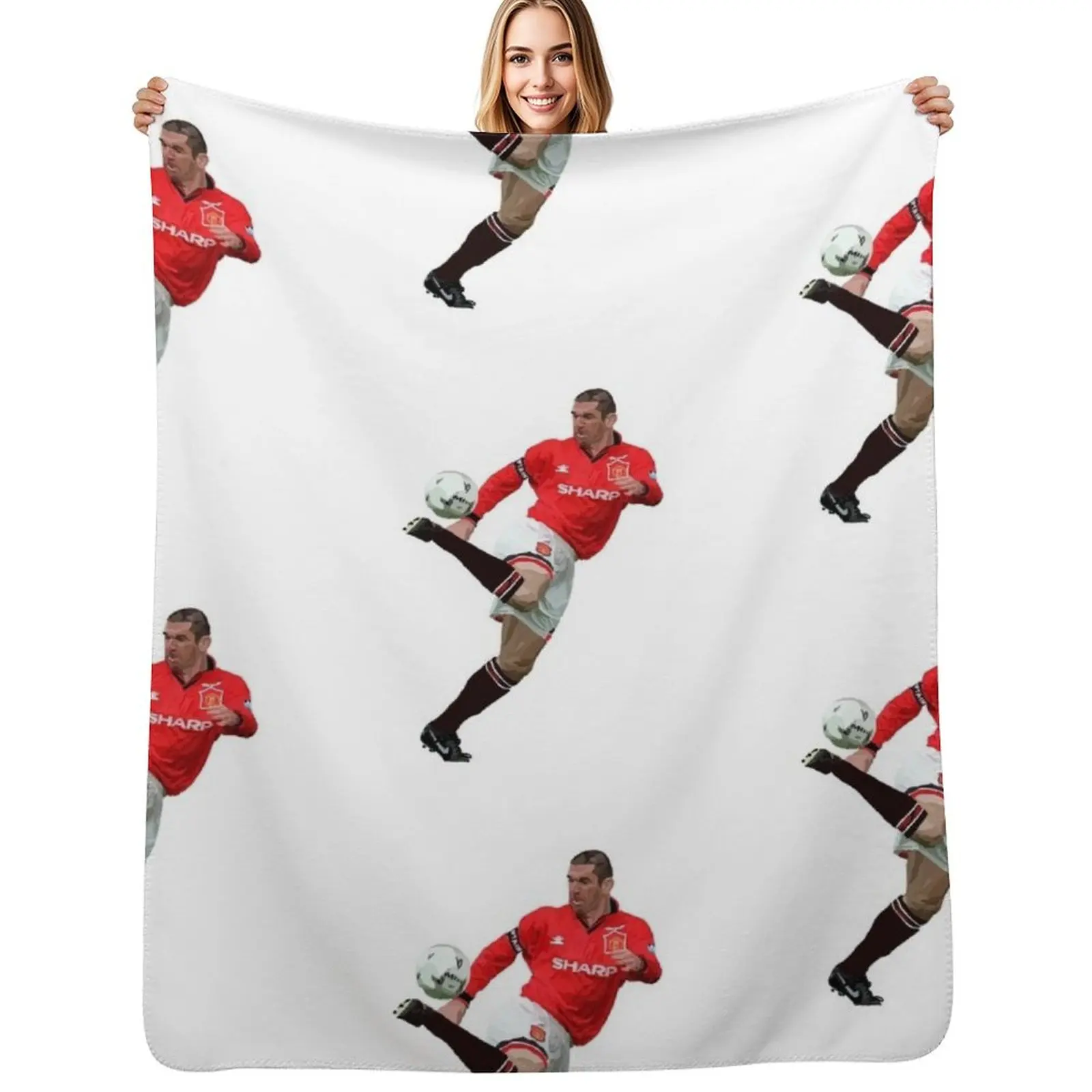 King Cantona Throw Blanket Portable Lightweight Blanket for Travel Camping
King Cantona Throw Blanket Portable Lightweight Blanket for Travel Camping