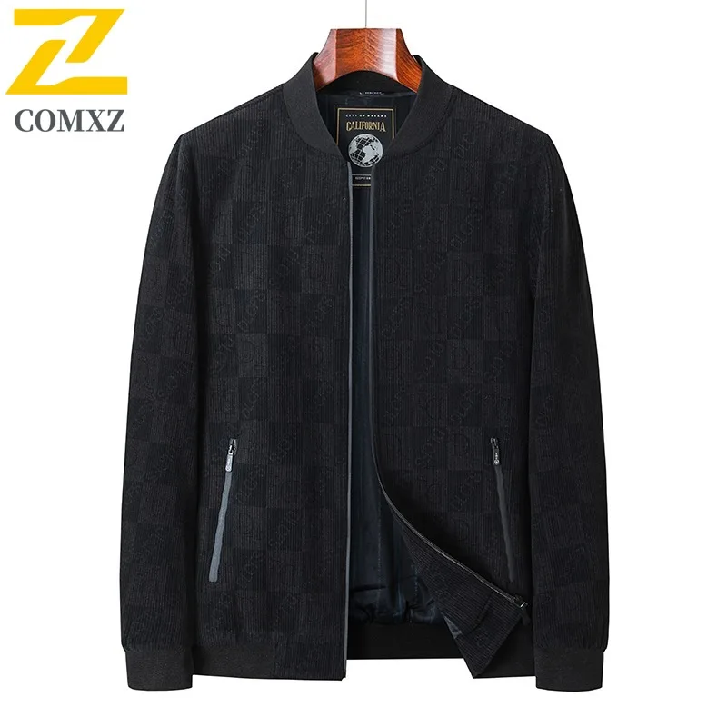 COMXZ 2025 новое мужское деловое модное ветрозащитное пальто, роскошное теплое однотонное пальто с бейсбольным воротником, осенне-зимняя куртка
COMXZ 2025 новое мужское деловое модное ветрозащитное пальто, роскошное теплое однотонное пальто с бейсбольным воротником, осенне-зимняя куртка