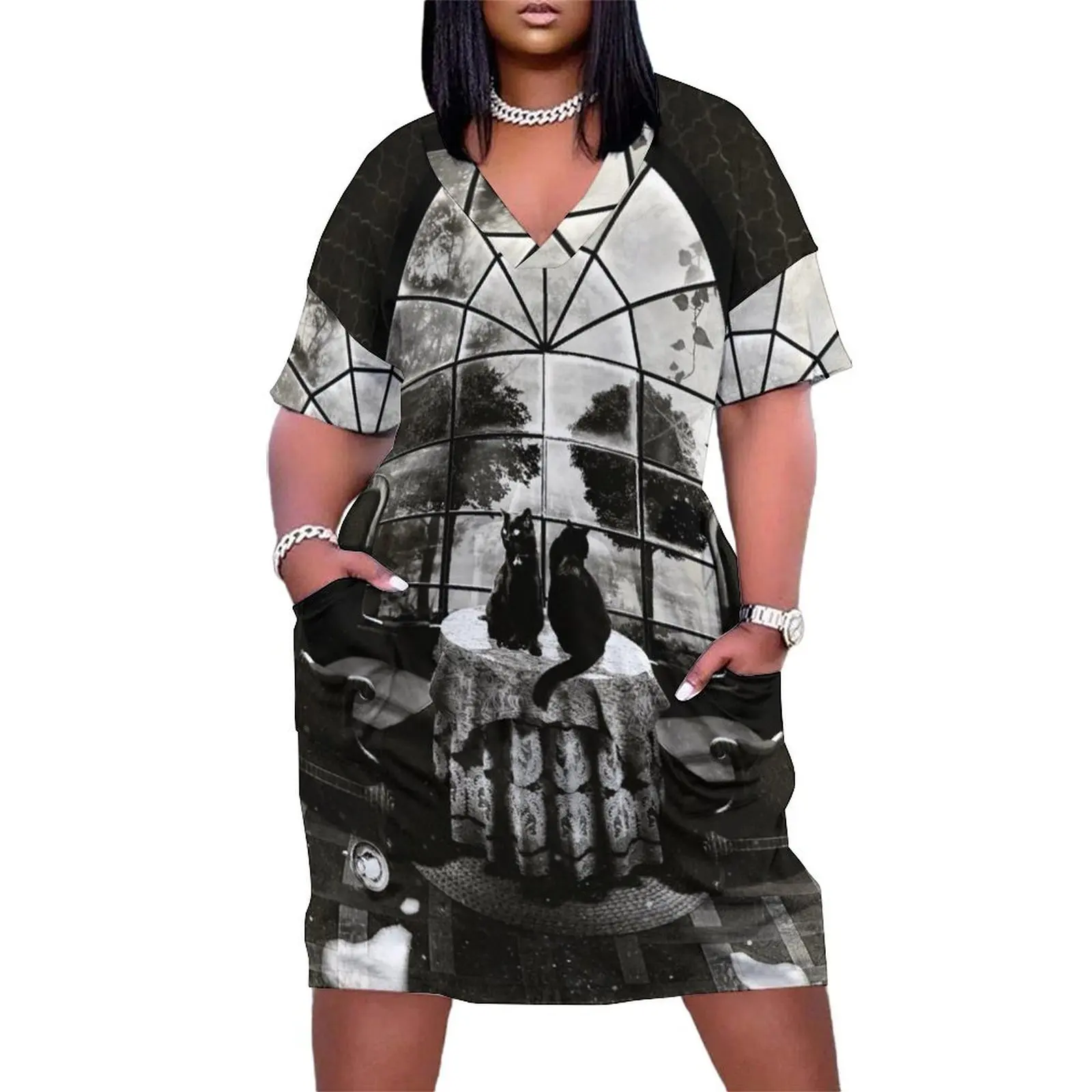 Room Skull Loose Pocket Dress dress korean style dresses for women 2025 luxury designer party
Room Skull Loose Pocket Dress dress korean style dresses for women 2025 luxury designer party