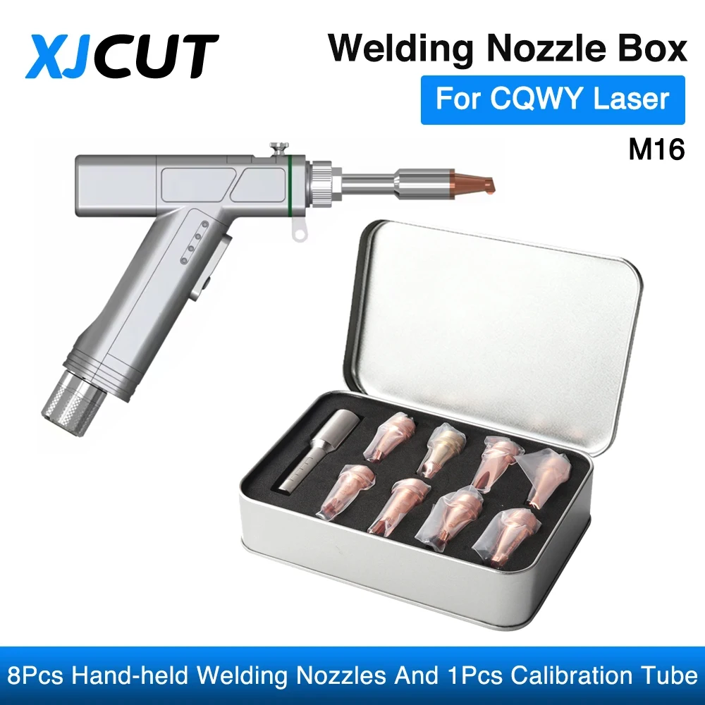 M16 Box Packaged Hand-held Welding Nozzle Calibration Tube For WSX CQWY HW QILIN Laser Mental Welding Head Nozzle Connector Kits
M16 Box Packaged Hand-held Welding Nozzle Calibration Tube For WSX CQWY HW QILIN Laser Mental Welding Head Nozzle Connector Kits
