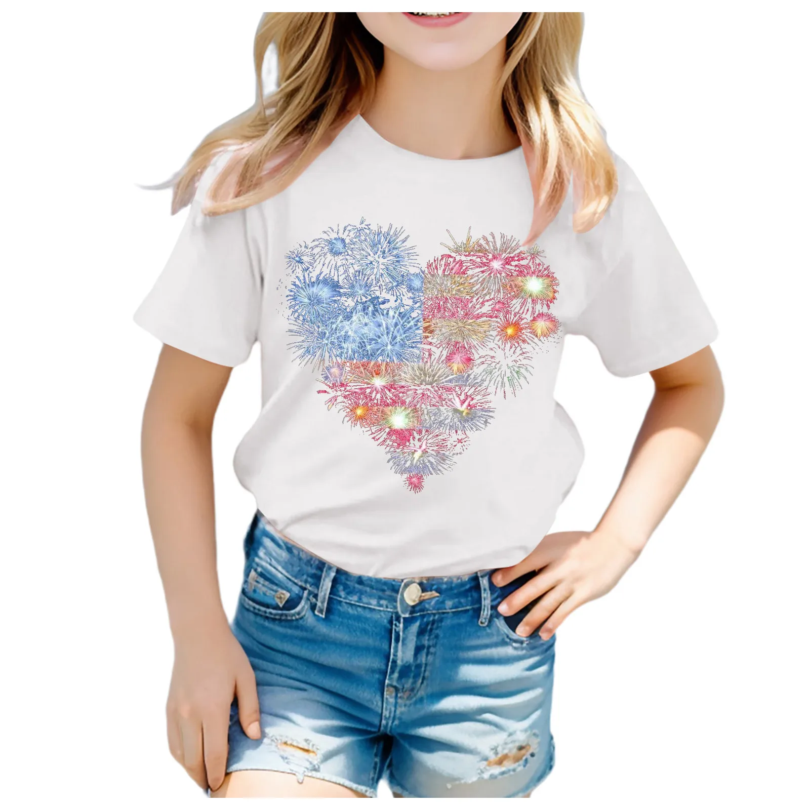 Summer Toddler Boys Girls Independence Day Short Sleeve Prints T Shirt Tops Clothes
Summer Toddler Boys Girls Independence Day Short Sleeve Prints T Shirt Tops Clothes