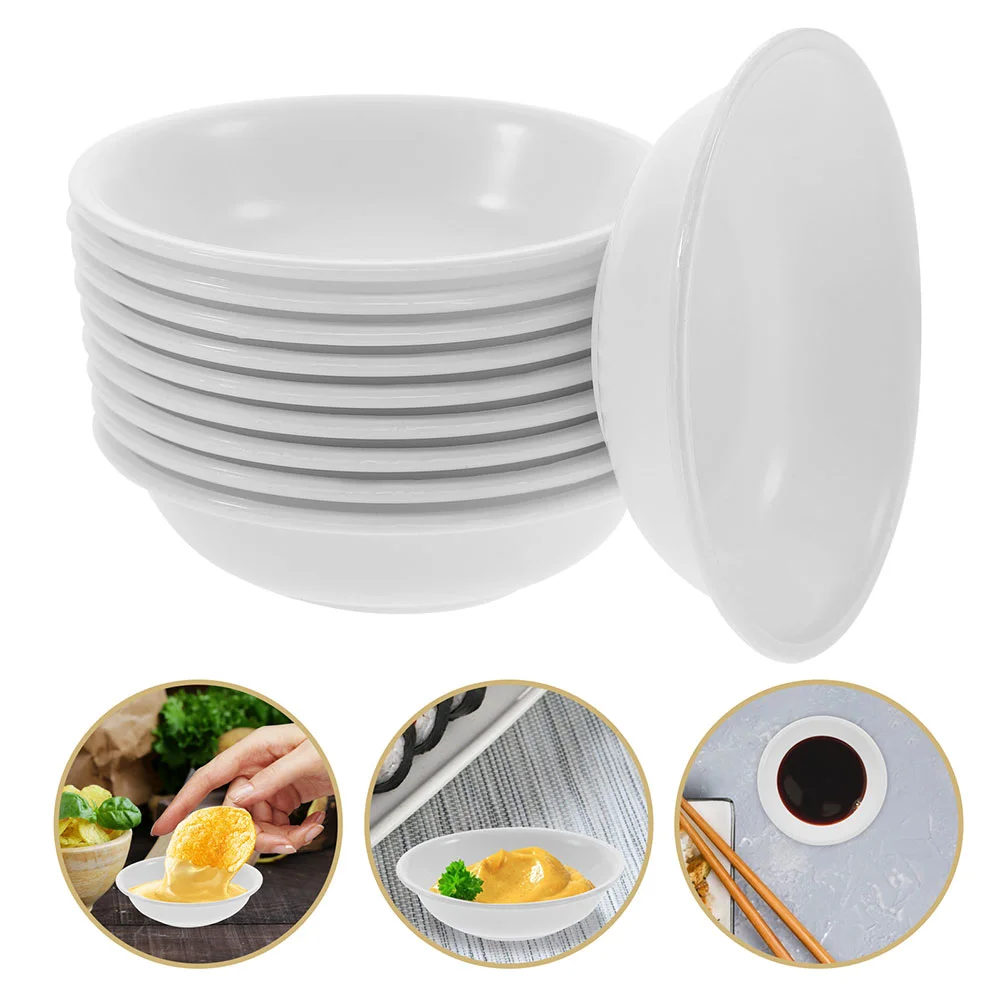 12 Pcs Plate Seasoning Dish Trifle Bowl Cereal Bowls Pp Dipping White Appetizers
12 Pcs Plate Seasoning Dish Trifle Bowl Cereal Bowls Pp Dipping White Appetizers
