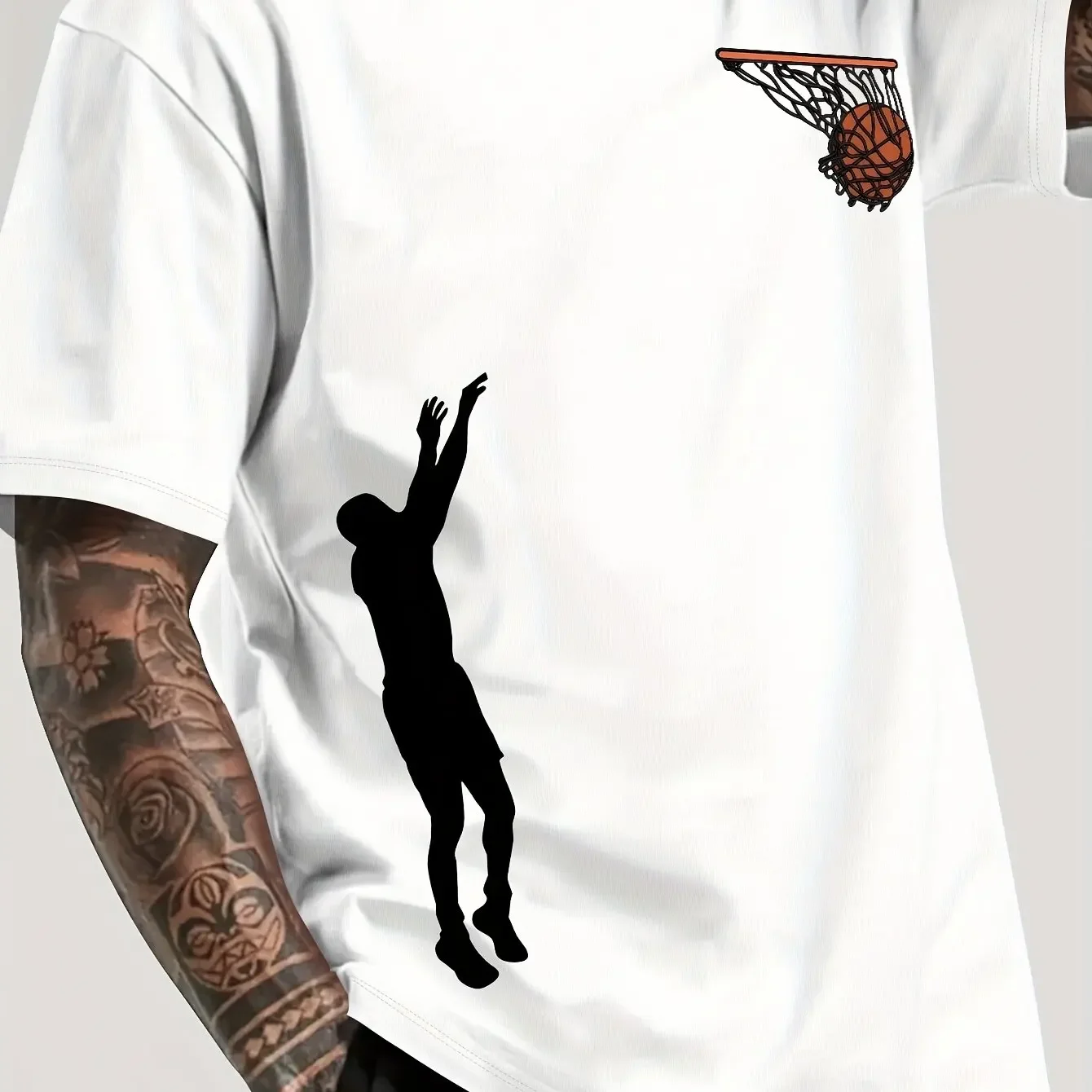 2026 new 100% pure cotton men's short-sleeved T-shirt with air basketball print a high-quality and fashionable top
2026 new 100% pure cotton men's short-sleeved T-shirt with air basketball print a high-quality and fashionable top