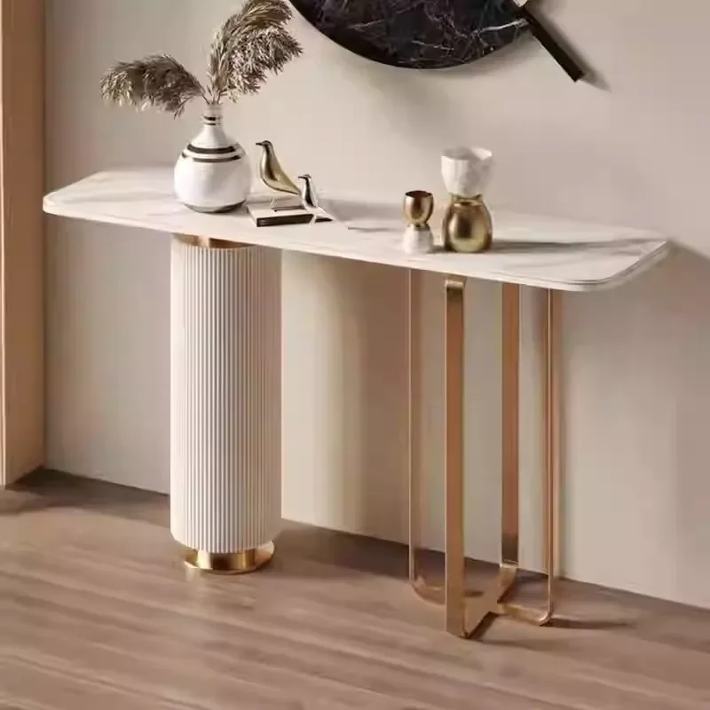 Metal Legs Luxury Console Tables Marble Top Italian Rustic Glamour Console Tables Unique Design Console Meuble Furniture
Metal Legs Luxury Console Tables Marble Top Italian Rustic Glamour Console Tables Unique Design Console Meuble Furniture
