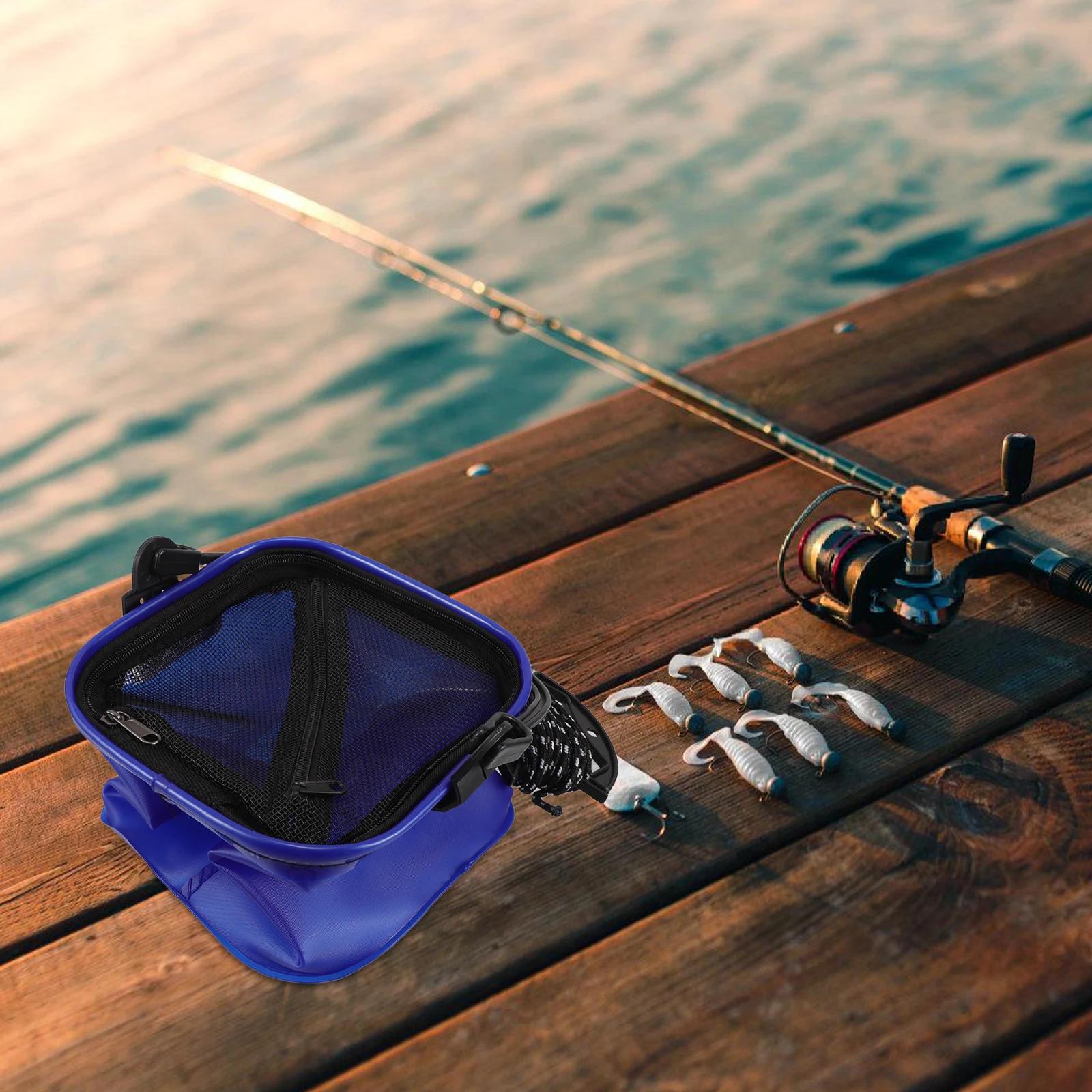 Fishing Bucket EVA Collapsible Live Fish Durable Thickened Portable Leakproof Fishing Gear Water Container Beach Kids Plastic
Fishing Bucket EVA Collapsible Live Fish Durable Thickened Portable Leakproof Fishing Gear Water Container Beach Kids Plastic