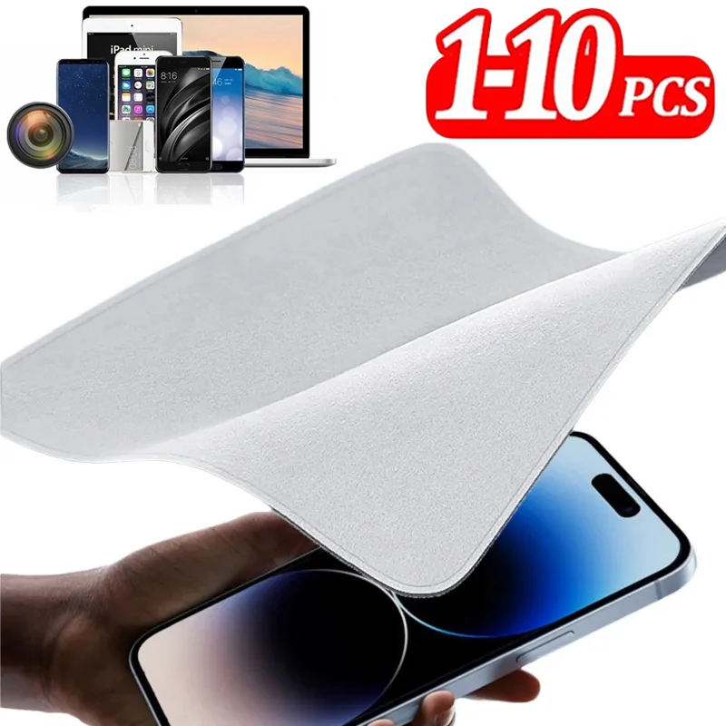 2024 Universal Screen Polishing Cloth For Apple iPhone 15 14 Pro iPad PC Macbook Camera Lens Soft Microfiber Cleaning Wipe Cloth
2024 Universal Screen Polishing Cloth For Apple iPhone 15 14 Pro iPad PC Macbook Camera Lens Soft Microfiber Cleaning Wipe Cloth