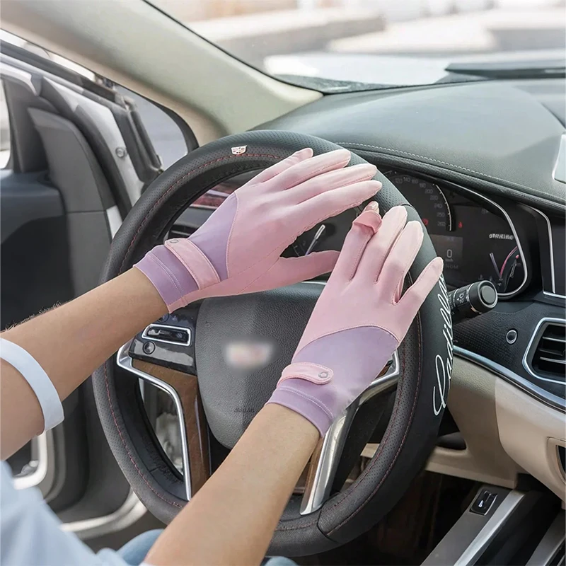 1PC Women's UPF50+ Sunscreen Gloves - Quick-Dry Breathable Non-Slip Lightweight for Cycling Driving Outdoor Fashion Two-Tone
1PC Women's UPF50+ Sunscreen Gloves - Quick-Dry Breathable Non-Slip Lightweight for Cycling Driving Outdoor Fashion Two-Tone