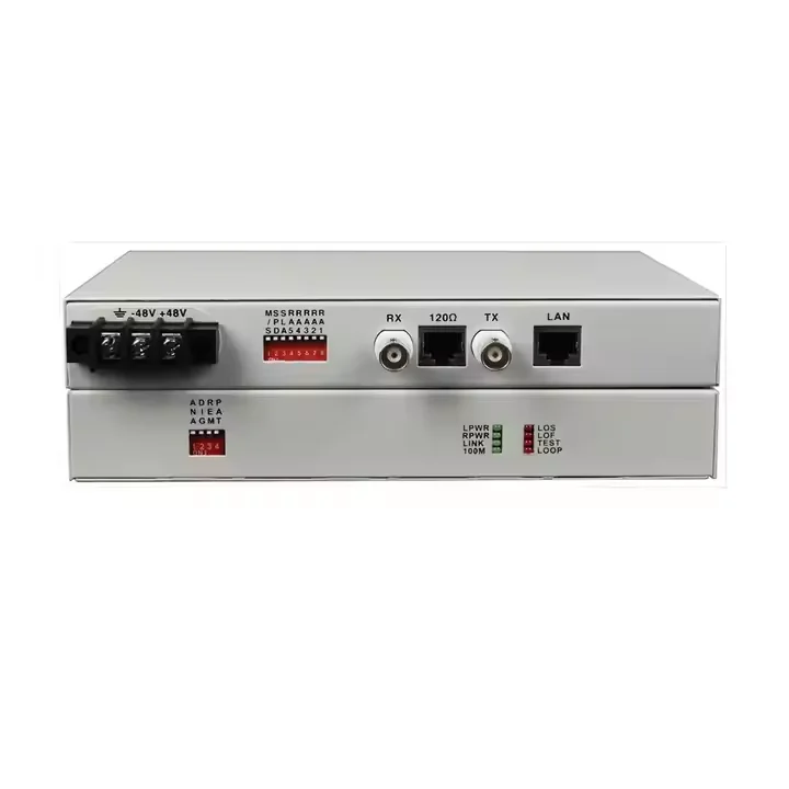 E1 to FE Converter Ethernet Bidge E1-FE Converter 19 inch 1U Desktop Protocol Converter
E1 to FE Converter Ethernet Bidge E1-FE Converter 19 inch 1U Desktop Protocol Converter
