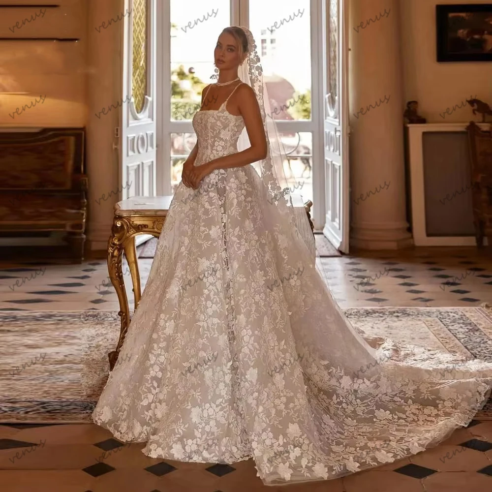 Glamorous Wedding Dresses Exquisite Bridal Gowns Lace Appliques Sleeveless свадебное платье Vestidos De Novia Customized 2026
Glamorous Wedding Dresses Exquisite Bridal Gowns Lace Appliques Sleeveless свадебное платье Vestidos De Novia Customized 2026