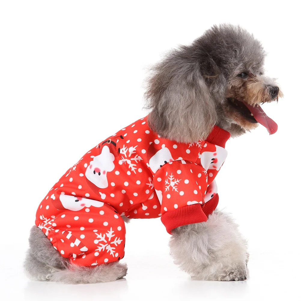 Christmas Sweaters Pajamas for Boys Party Dog Cloth Clothing Pet Costume Clothes
Christmas Sweaters Pajamas for Boys Party Dog Cloth Clothing Pet Costume Clothes