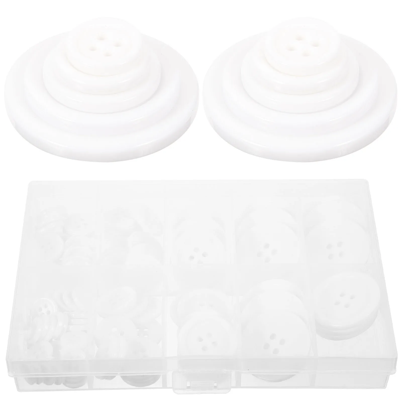 100Pcs Round Resin Buttons Sturdy Plastic Creative Design for Coat Sweaters Hats DIY Sewing Clothes Buttons Button for Clothing
100Pcs Round Resin Buttons Sturdy Plastic Creative Design for Coat Sweaters Hats DIY Sewing Clothes Buttons Button for Clothing