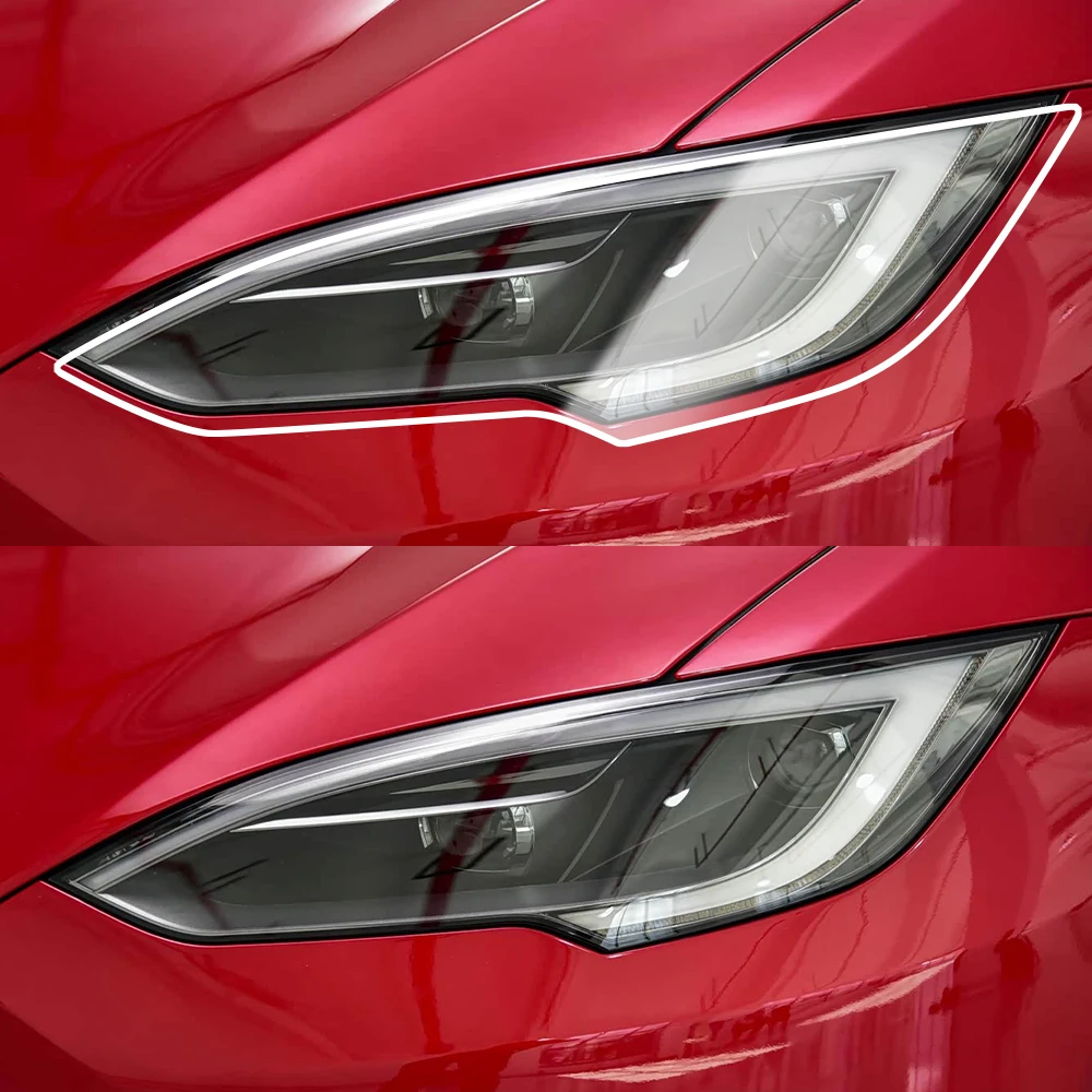 Premium High-Gloss Smoke Black TPU Car Headlight Protection Film for Tesla Model S 2015-2026 Pre-Cut PPF Anti-Scratch Vinyl Kit
Premium High-Gloss Smoke Black TPU Car Headlight Protection Film for Tesla Model S 2015-2026 Pre-Cut PPF Anti-Scratch Vinyl Kit
