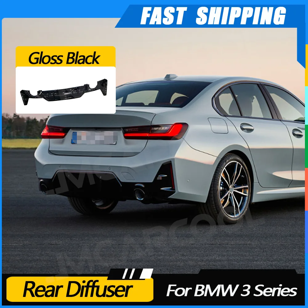 JMCARCOOL For BMW 3 Series G20 G28 LCI 340 M Sports 2023+ Rear Diffuser Bumper Lip Spoiler Body Kits Scratch Protector
JMCARCOOL For BMW 3 Series G20 G28 LCI 340 M Sports 2023+ Rear Diffuser Bumper Lip Spoiler Body Kits Scratch Protector
