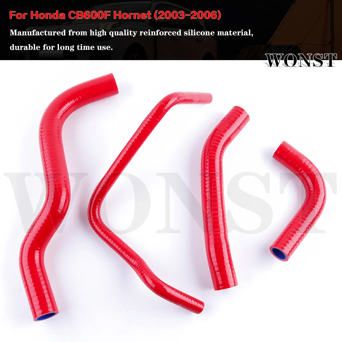Silicone Radiator Coolant Hose Pipe Kit For Honda CB600F 599 Hornet 2003-2006 Motorcycle Water Hose
Silicone Radiator Coolant Hose Pipe Kit For Honda CB600F 599 Hornet 2003-2006 Motorcycle Water Hose