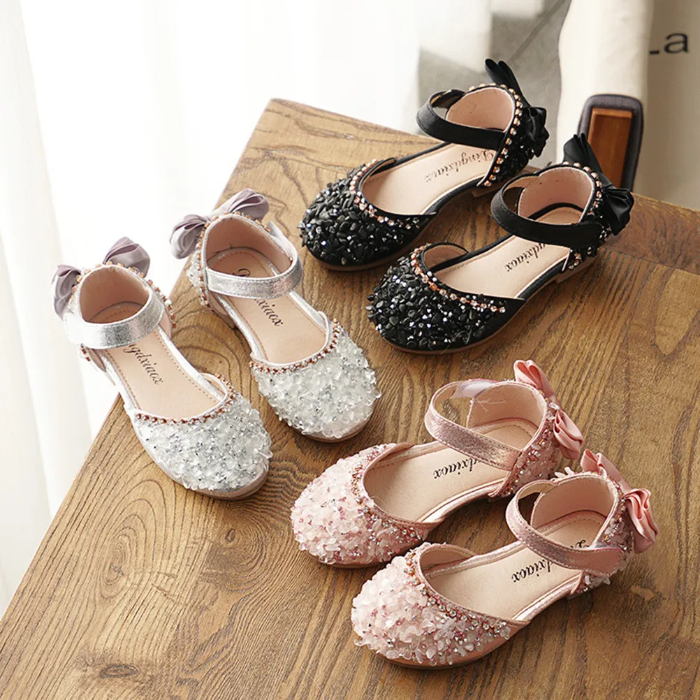 Rhinestone Princess Sandals Pink Size 29 For Girls Soft Pu Comfortable School Party Wear Children Soft-Soled Shoes
Rhinestone Princess Sandals Pink Size 29 For Girls Soft Pu Comfortable School Party Wear Children Soft-Soled Shoes