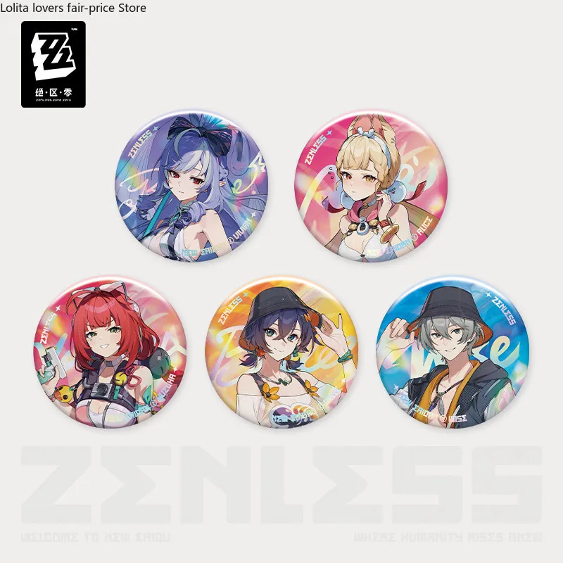 2026 Anime Zenless Zone Zero Official Lidu Fashion Series Vol.3 Tinplate Badge Vivian Belle Wise Brooch Pin Pre-sale Gift
2026 Anime Zenless Zone Zero Official Lidu Fashion Series Vol.3 Tinplate Badge Vivian Belle Wise Brooch Pin Pre-sale Gift