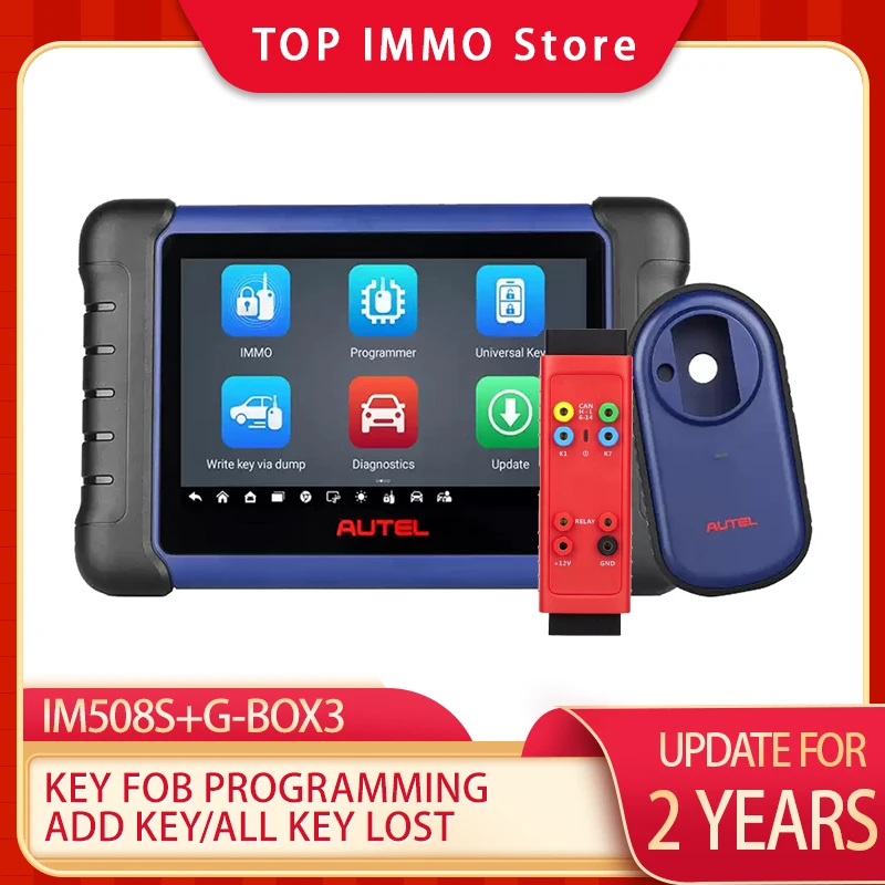 Autel IM508S with G-BOX3 OBD2 Update for 2Years Automotive Scanner IMMO Key Programming Tools For All Cars All-in-One Programmer
Autel IM508S with G-BOX3 OBD2 Update for 2Years Automotive Scanner IMMO Key Programming Tools For All Cars All-in-One Programmer