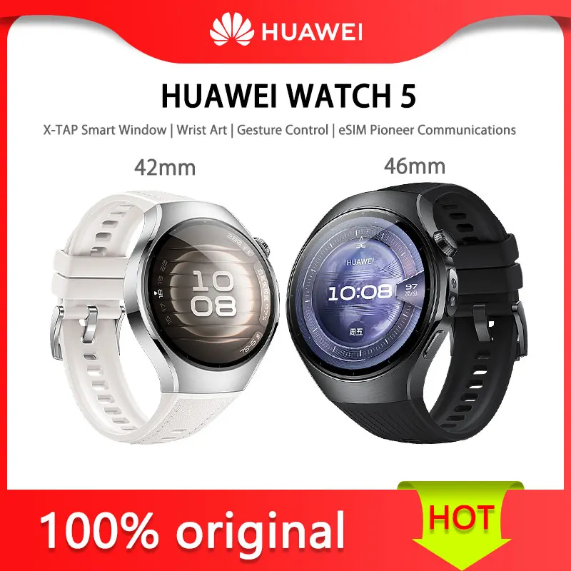 HUAWEI WATCH 5 Chinese version 42mm/46mm Bluetooth call
HUAWEI WATCH 5 Chinese version 42mm/46mm Bluetooth call