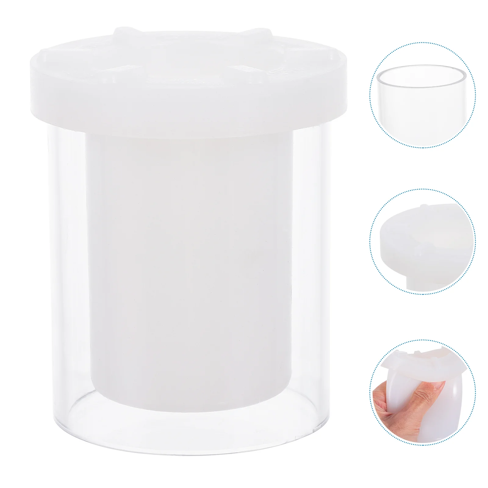 Tapered Holders Candles Cylindrical Hollow Mold Plastic Molds DIY Scented Practical Tea Light Manual
Tapered Holders Candles Cylindrical Hollow Mold Plastic Molds DIY Scented Practical Tea Light Manual