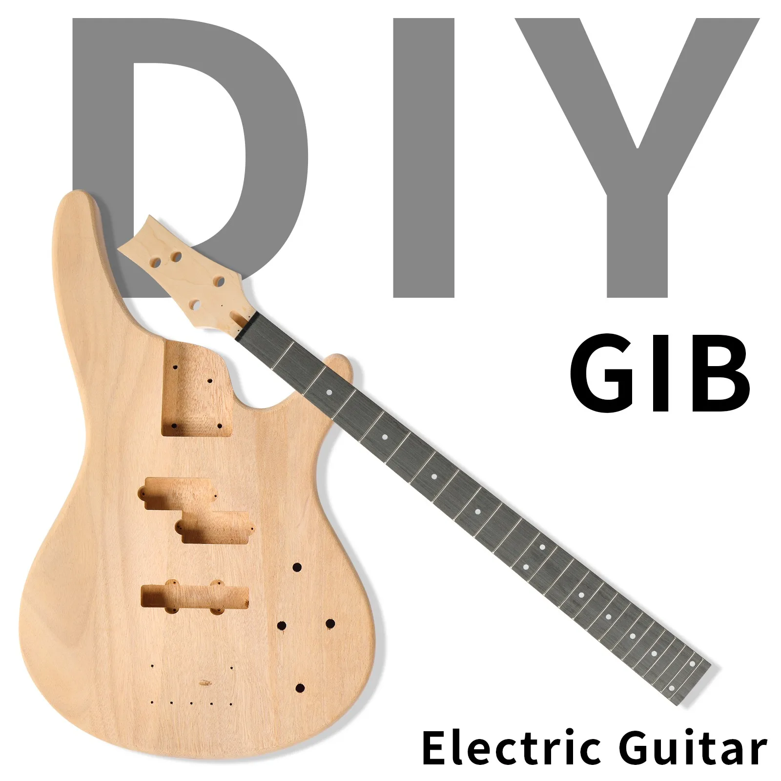 DIY GIB 44 Inch Electric Guitar Kit Beginner Kit Build Own Guitar
DIY GIB 44 Inch Electric Guitar Kit Beginner Kit Build Own Guitar