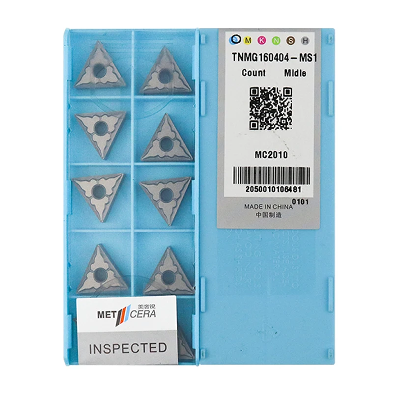 10 шт. METCERA 100% оригинальный TNMG TNMG160404 TNMG160408 MS1 MC2010 токарный станок с ЧПУ режущие инструменты Cermet средние-черновой Токарные вставки
10 шт. METCERA 100% оригинальный TNMG TNMG160404 TNMG160408 MS1 MC2010 токарный станок с ЧПУ режущие инструменты Cermet средние-черновой Токарные вставки