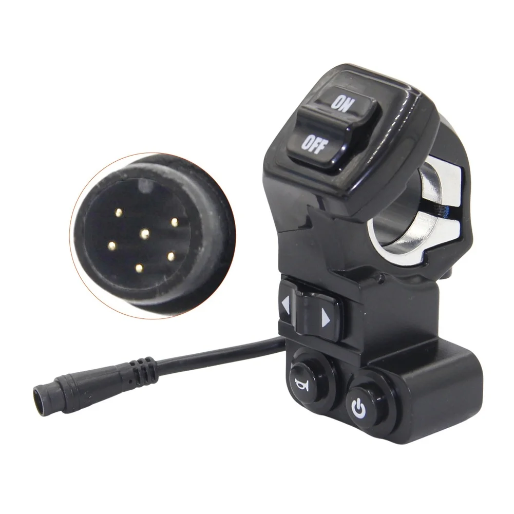 For Kukirin For G2Pro/ Max Scooter 6-Pin Multifunctional Switch Turn Signal For Horn E-scooter Light Switch Kickscooter Parts
For Kukirin For G2Pro/ Max Scooter 6-Pin Multifunctional Switch Turn Signal For Horn E-scooter Light Switch Kickscooter Parts