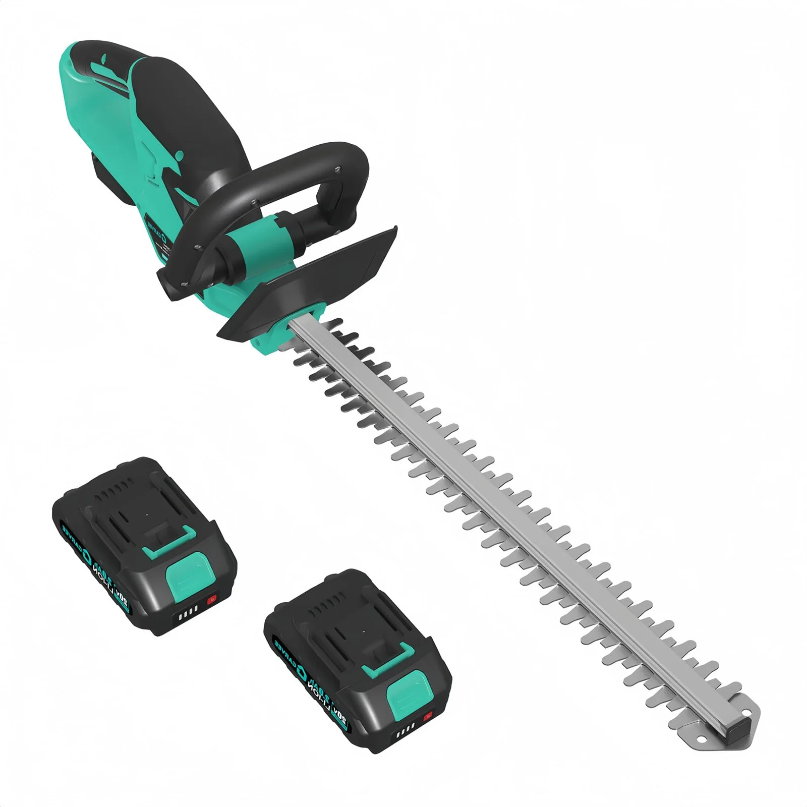 Battery Hedge Trimmer 22.4'' Cordless, 2 Batteries Included, Brushless Double-Sided Blade, 2/3'' Gap Bush Cutter Grass Shears
Battery Hedge Trimmer 22.4'' Cordless, 2 Batteries Included, Brushless Double-Sided Blade, 2/3'' Gap Bush Cutter Grass Shears