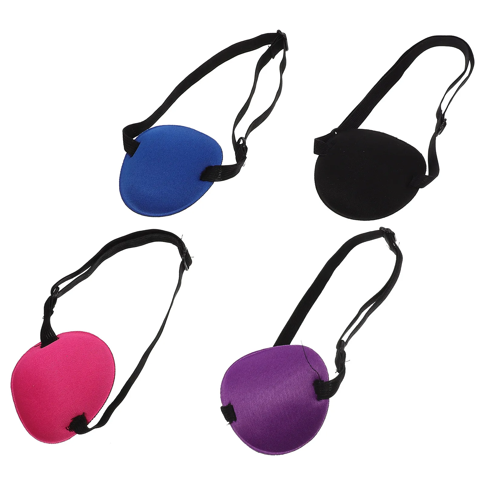 Набор из 4 моющихся глазных повязок (черный, синий, розовый, фиолетовый) из высококачественного материала для лечения амблиопии, астигматизма, косоглазия
Набор из 4 моющихся глазных повязок (черный, синий, розовый, фиолетовый) из высококачественного материала для лечения амблиопии, астигматизма, косоглазия