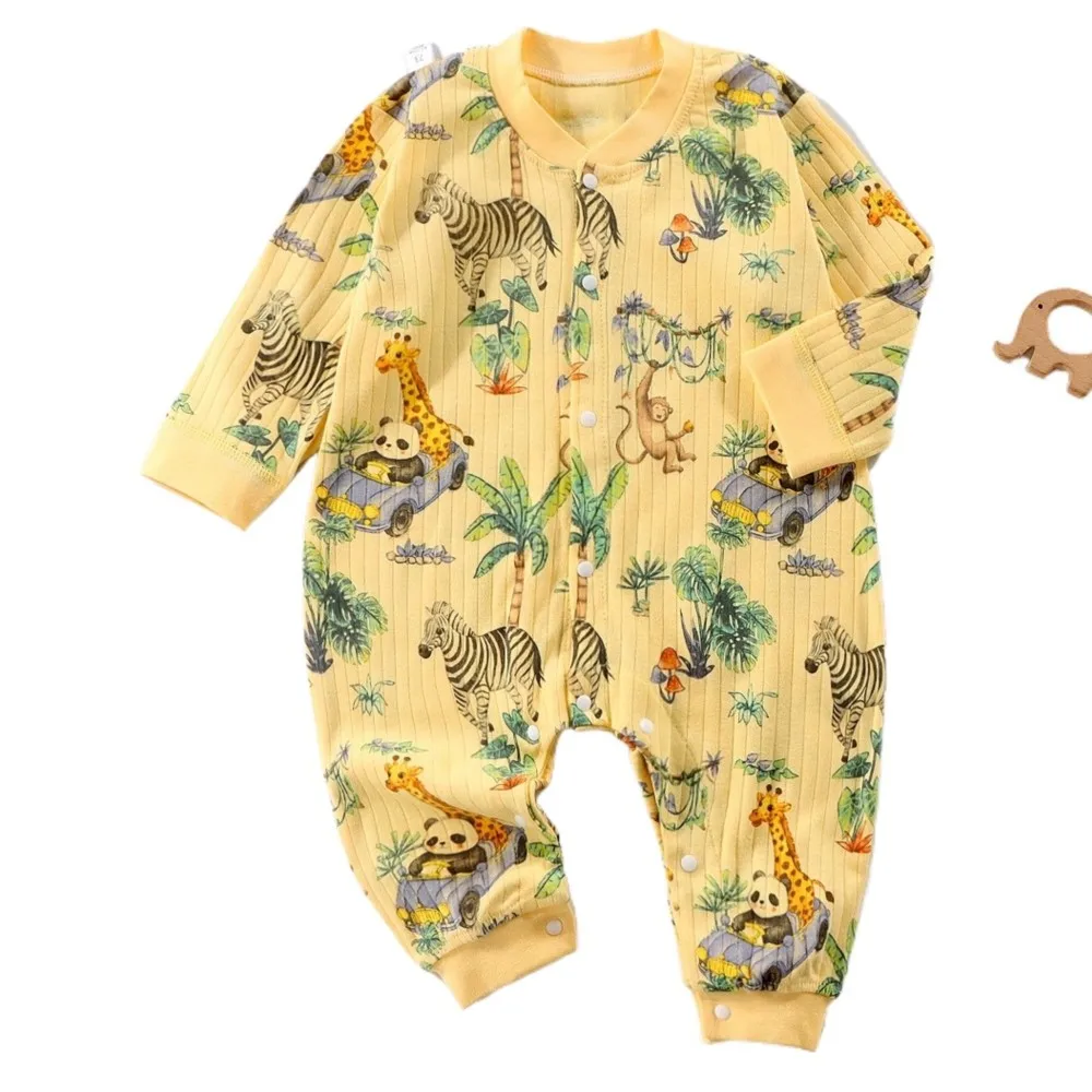 Cotton Boys And Girls Clothes Baby Cartoon Pattern Printed Long Sleeved Newborn Toddler Apparel Rompers
Cotton Boys And Girls Clothes Baby Cartoon Pattern Printed Long Sleeved Newborn Toddler Apparel Rompers