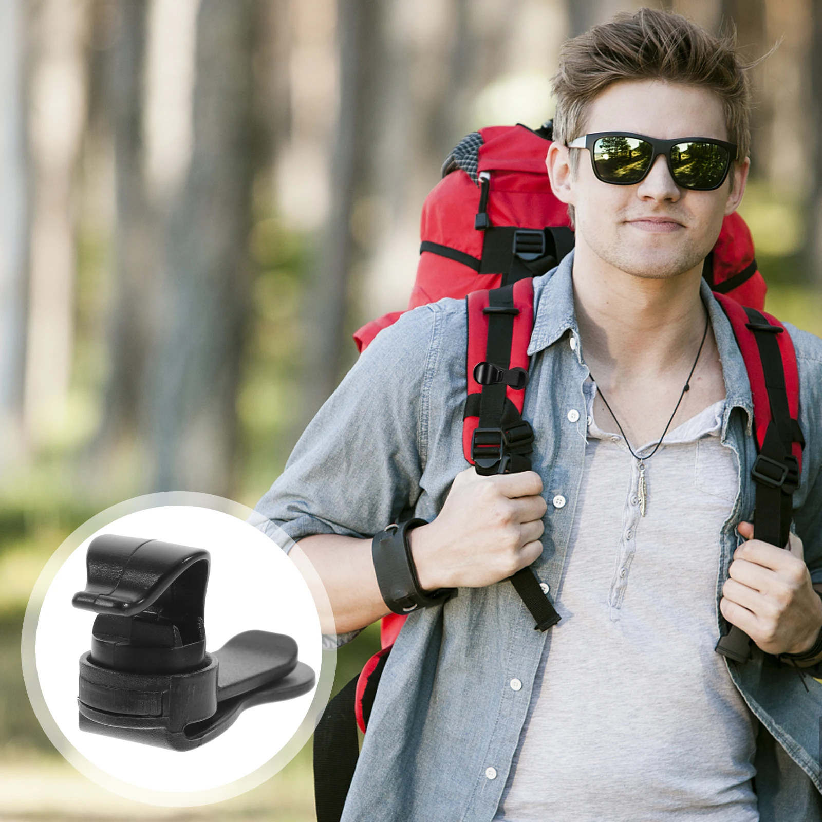 3pcs Water Tube Clips Magnetic Buckle Black Bike Hiking Backpack Straps Wear Resistant Outdoor Camping Accessories Fixing
3pcs Water Tube Clips Magnetic Buckle Black Bike Hiking Backpack Straps Wear Resistant Outdoor Camping Accessories Fixing