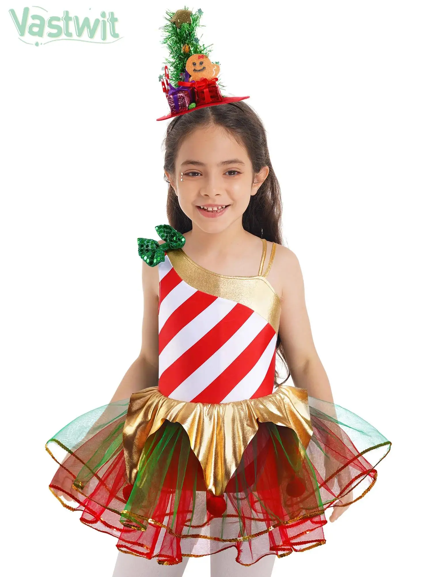 Kids Girls Christmas Dance Dress Ballet Gymnastics Figure Skating Leotard Tutu Cosplay Costume for Xmas New Year Party Carnival
Kids Girls Christmas Dance Dress Ballet Gymnastics Figure Skating Leotard Tutu Cosplay Costume for Xmas New Year Party Carnival