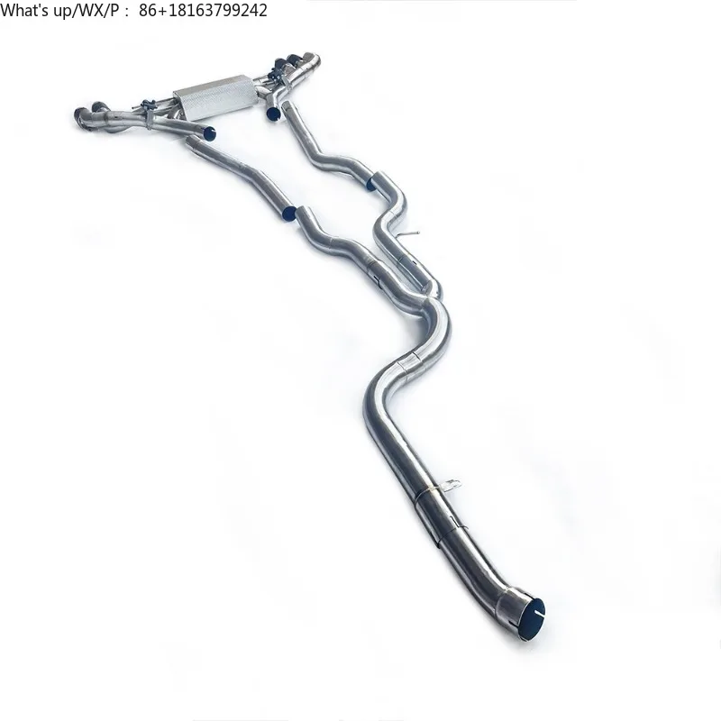 Cat-back Exhaust Suitable for BMW M340/M340i 3.0T 2019-2023 Mid Pipe Exhaust Pipe with Valve Carbon Tip Ss304 Exhaust System 
Cat-back Exhaust Suitable for BMW M340/M340i 3.0T 2019-2023 Mid Pipe Exhaust Pipe with Valve Carbon Tip Ss304 Exhaust System