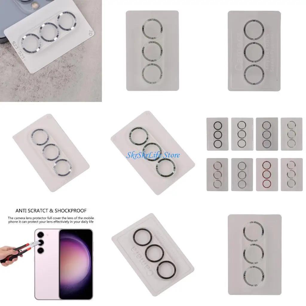 E65E Закаленное стекло Защитная пленка для объектива 3D-камеры, подходит для стекла объектива камеры SAMS23/S23+
E65E Закаленное стекло Защитная пленка для объектива 3D-камеры, подходит для стекла объектива камеры SAMS23/S23+