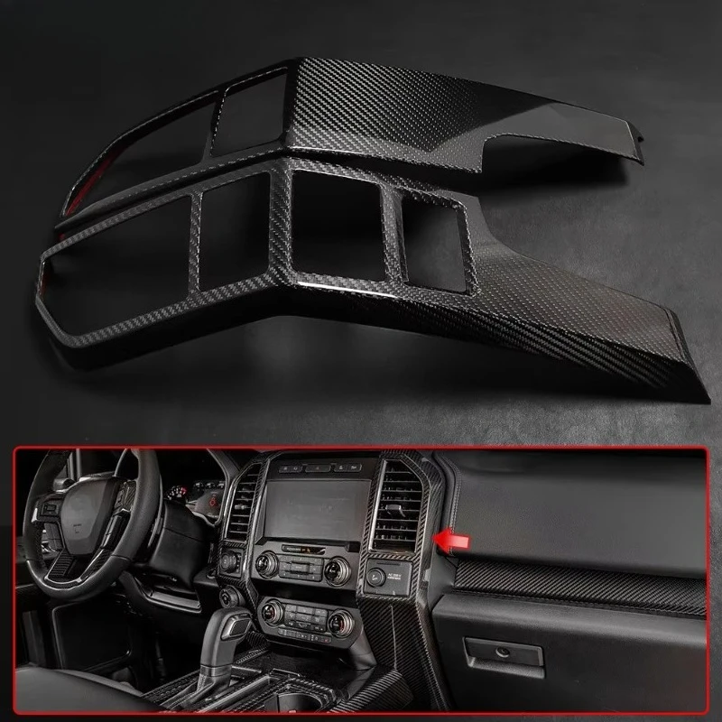 Real Carbon Fiber Central Console Air Vent Cover Trim Dashboard Panel Car Accessories
Real Carbon Fiber Central Console Air Vent Cover Trim Dashboard Panel Car Accessories