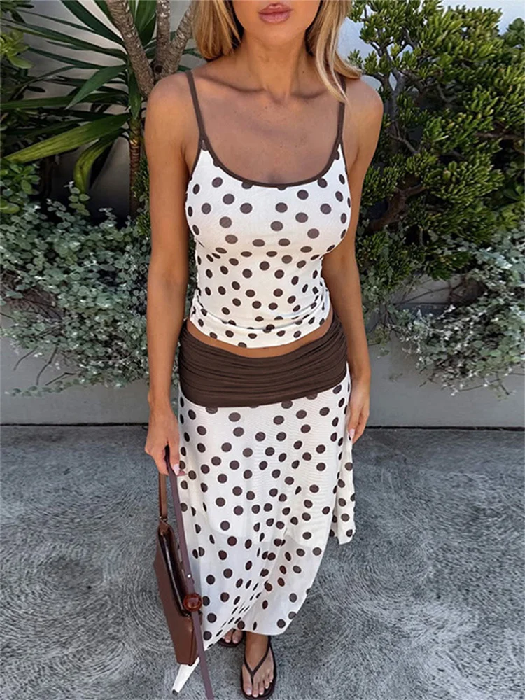 Tossy Fashion Contrast 2 Piece-Set Long Skirt For Women Backless Patchwork Spaghetti Top And High Waist Maxi Skirt Outfits 2026
Tossy Fashion Contrast 2 Piece-Set Long Skirt For Women Backless Patchwork Spaghetti Top And High Waist Maxi Skirt Outfits 2026