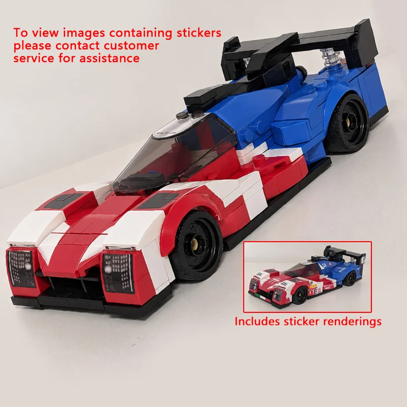 Speed Racing Car Model MOC Building Bricks Le Mans Hypercar Modular Technology Children Holiday Gifts Assemble Toys Suit
Speed Racing Car Model MOC Building Bricks Le Mans Hypercar Modular Technology Children Holiday Gifts Assemble Toys Suit