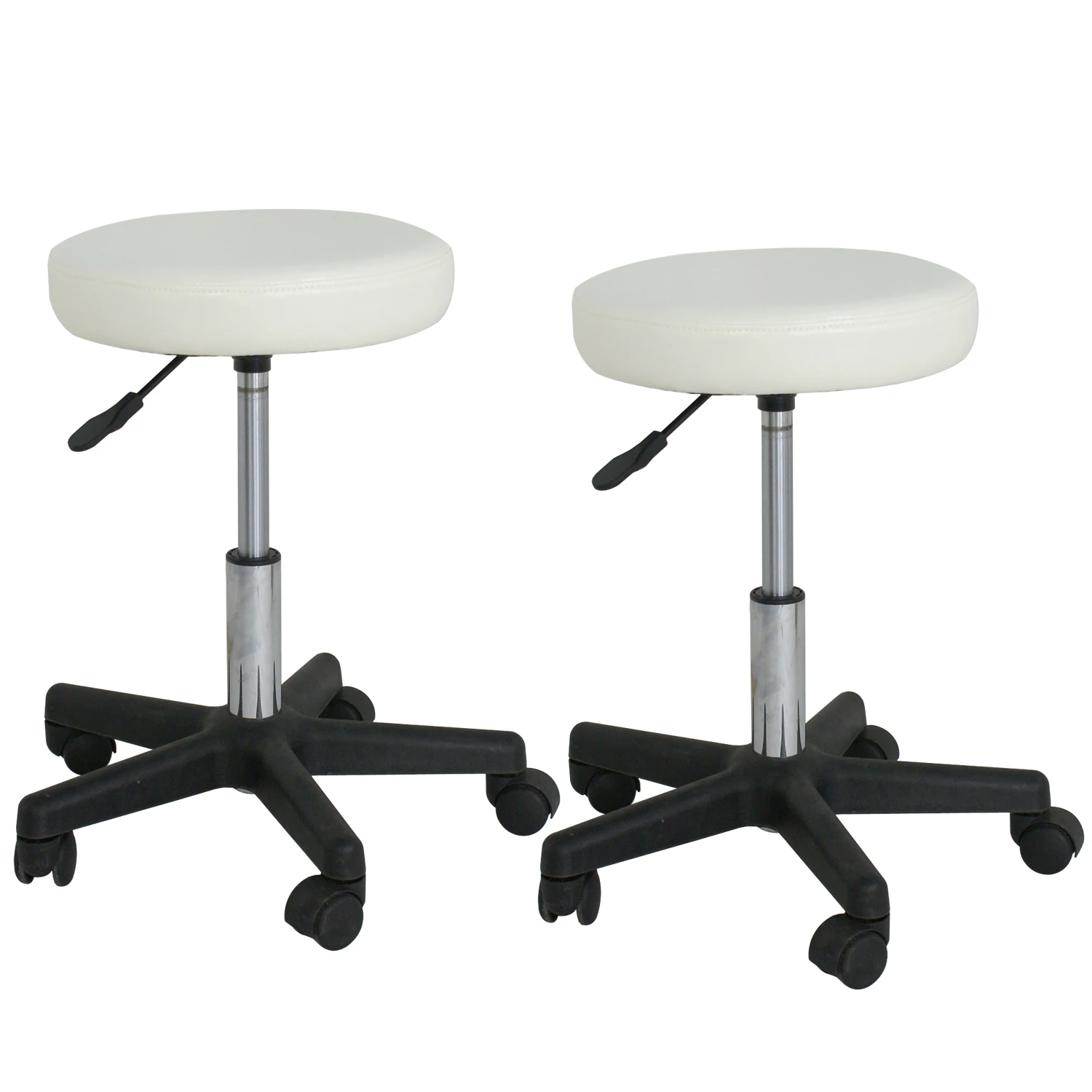 2 PCS Adjustable Swivel Hydraulic Salon Stool Rolling Chair Facial Massage White
2 PCS Adjustable Swivel Hydraulic Salon Stool Rolling Chair Facial Massage White