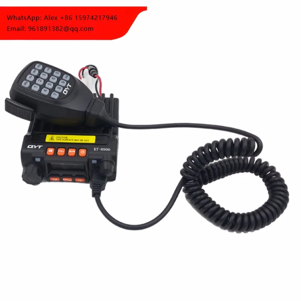 QYT KT-8900 Mini Radio Station 25W Ham Radio Transceiver QYT 5900 Mobile Car Radio Vehicle Mounted Interphone
QYT KT-8900 Mini Radio Station 25W Ham Radio Transceiver QYT 5900 Mobile Car Radio Vehicle Mounted Interphone