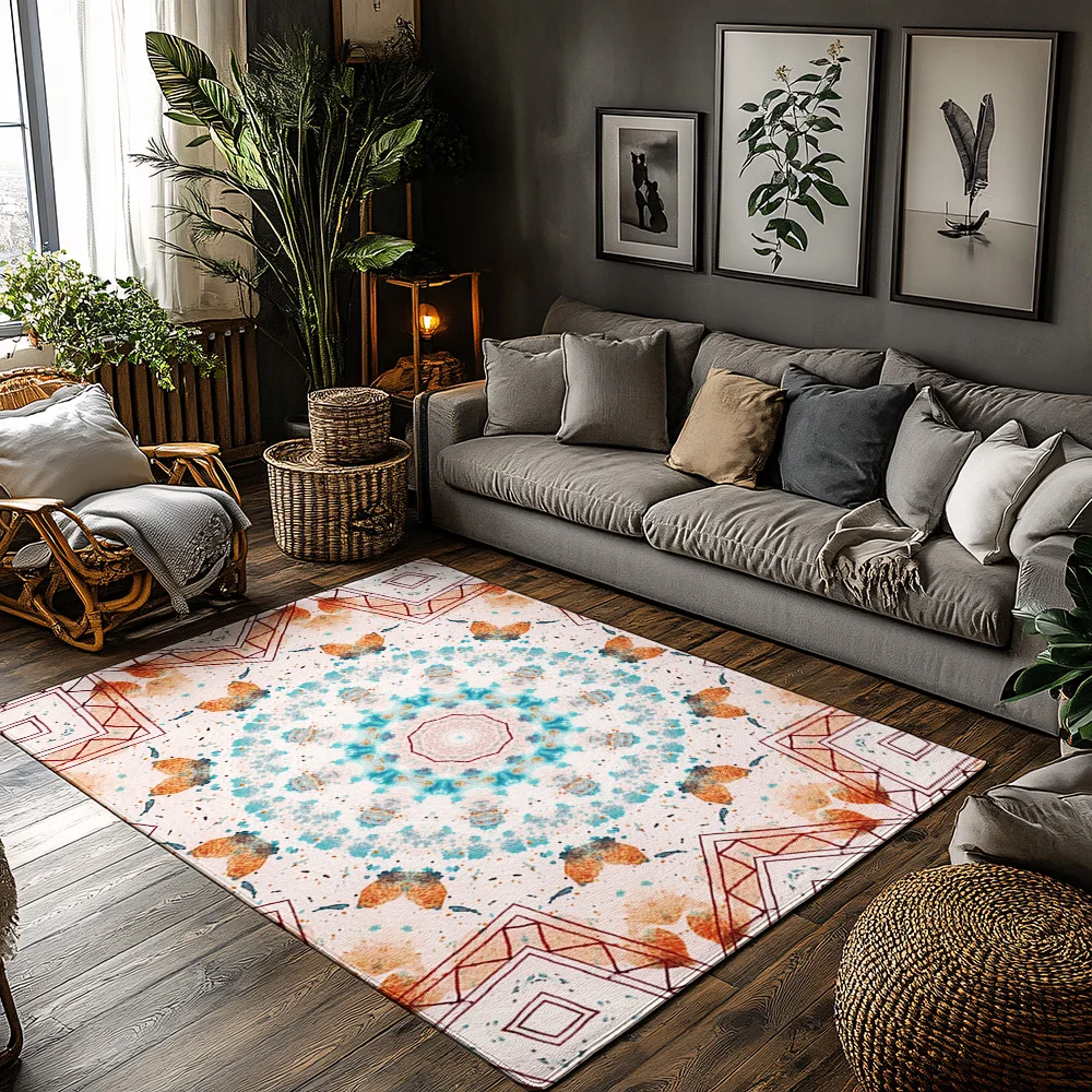 Bohemian Area Rugs Tribal Patterned Floor Mat Vintage Persian Carpet Non Slip Home Decor Modern Abstract Design Washable Entrywa
Bohemian Area Rugs Tribal Patterned Floor Mat Vintage Persian Carpet Non Slip Home Decor Modern Abstract Design Washable Entrywa