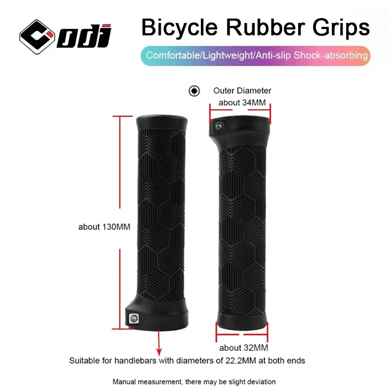 MTB Rubber Bicycle Grips: Comfortable Wing - Shaped, Anti - slip 22.2MM Covers for Travel & Folding Bikes
MTB Rubber Bicycle Grips: Comfortable Wing - Shaped, Anti - slip 22.2MM Covers for Travel & Folding Bikes