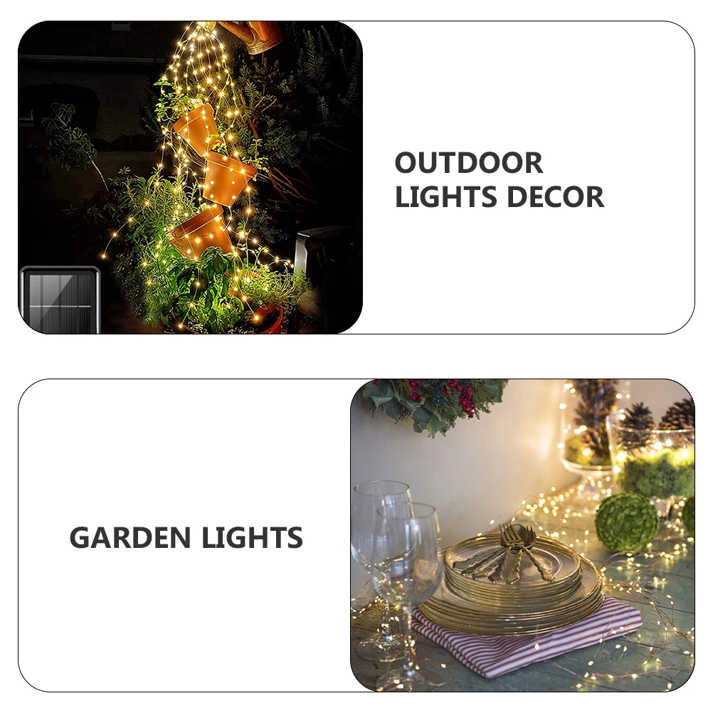 Vine Lights Plastic Garden Hanging Waterproof Outdoor Decor Christmas Festive Warm LED Holiday Party Lighting Powered
Vine Lights Plastic Garden Hanging Waterproof Outdoor Decor Christmas Festive Warm LED Holiday Party Lighting Powered