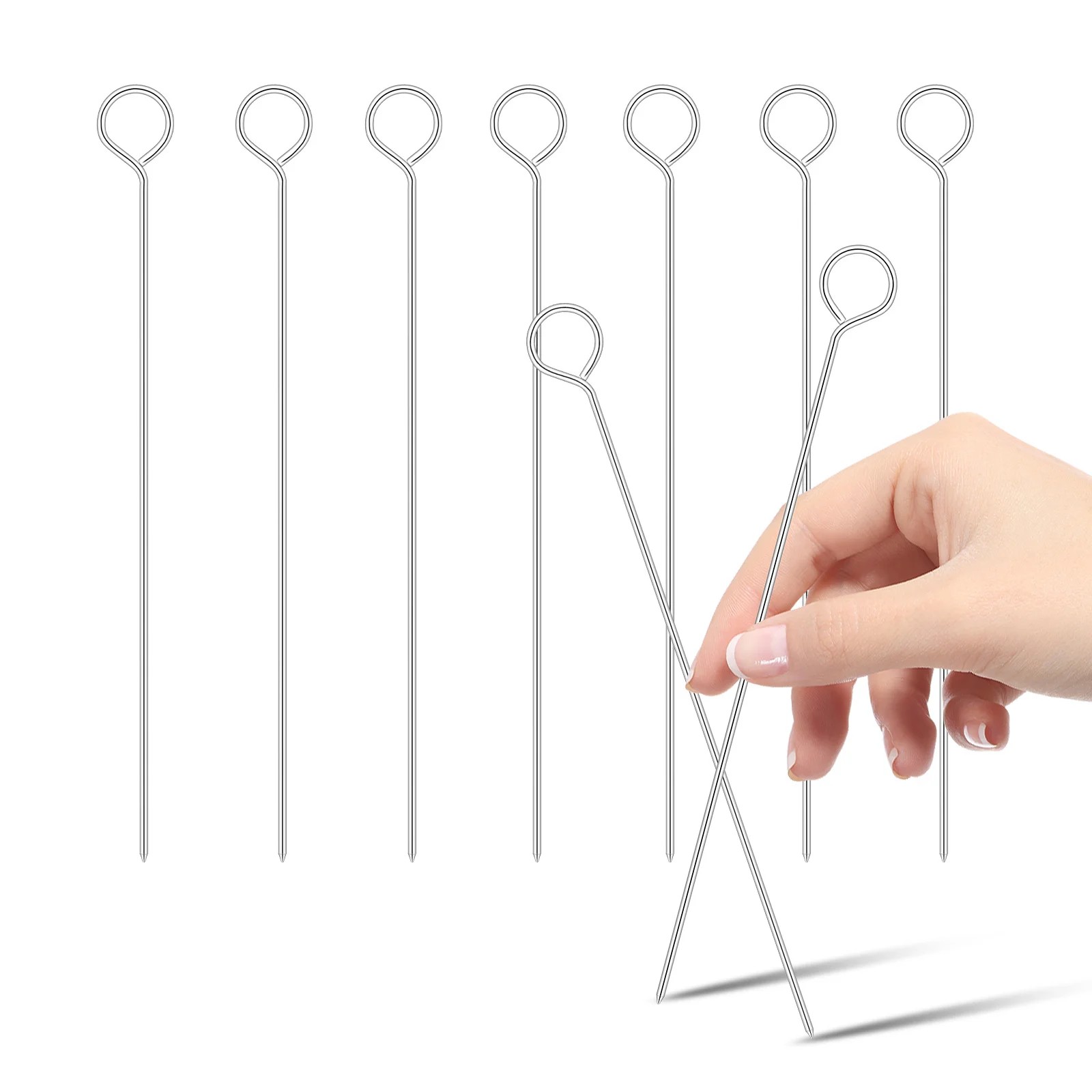 10Pcs Positioning Pins Sharp Needle Iron Wick Support DIY Making Tools Wick Centering Accessories
10Pcs Positioning Pins Sharp Needle Iron Wick Support DIY Making Tools Wick Centering Accessories