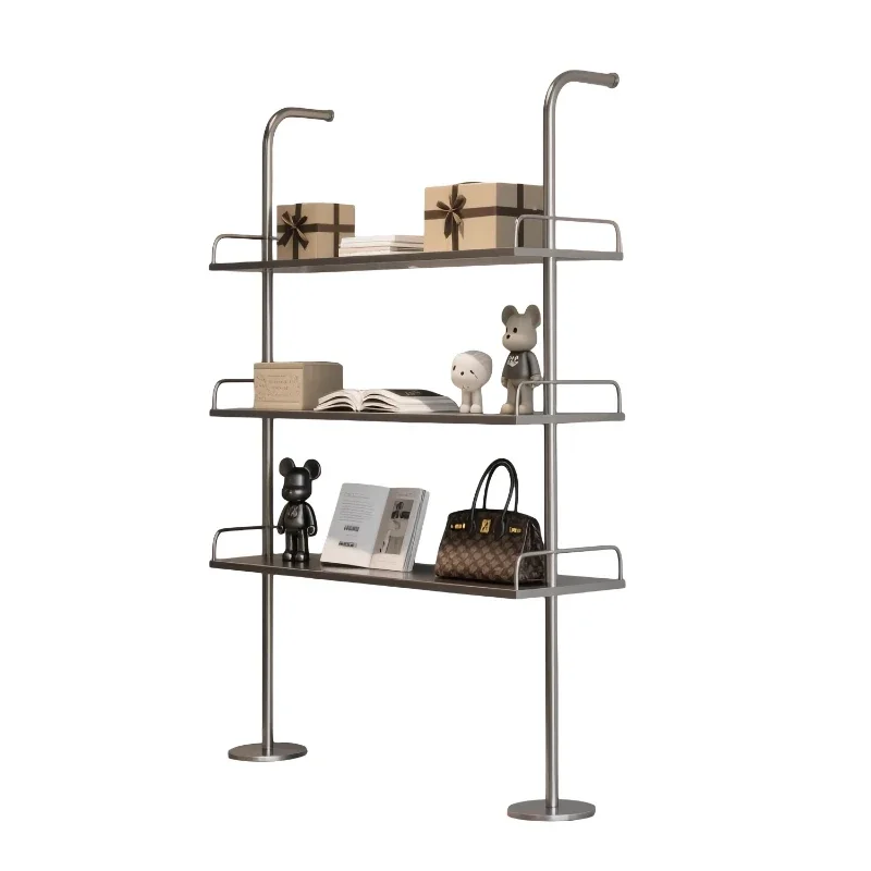 Stainless steel rack Maternal and infant store Beauty salon Shoe store rack Cosmetics product display cabinet
Stainless steel rack Maternal and infant store Beauty salon Shoe store rack Cosmetics product display cabinet