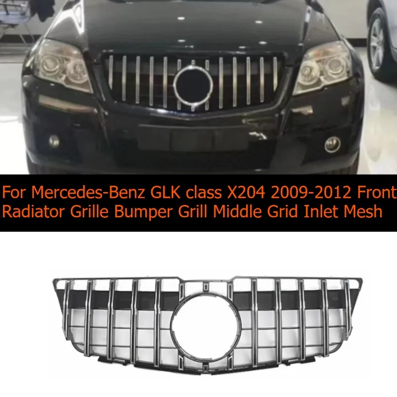 For Mercedes-Benz GLK Class X204 2009-2012 Front Radiator Grille Bumper Grill Middle Grid Inlet Mesh
For Mercedes-Benz GLK Class X204 2009-2012 Front Radiator Grille Bumper Grill Middle Grid Inlet Mesh