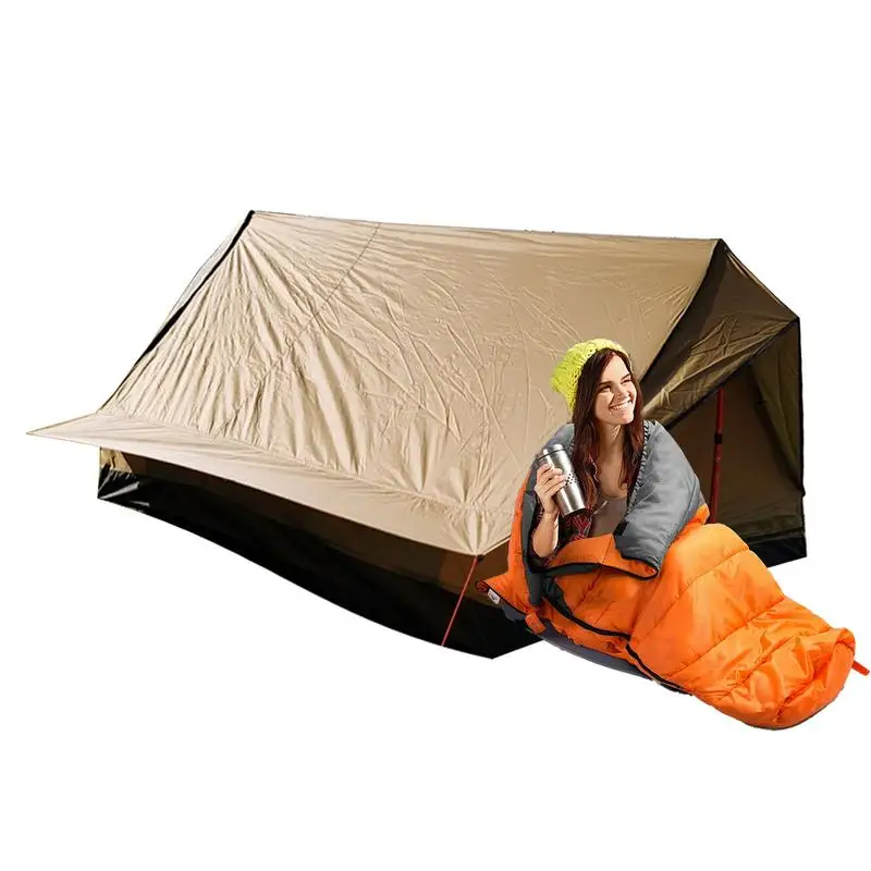 Weatherproof Camping Tent Breathable 1-2 Person Camping Tent Portable Rodless Hiking Shelter For Hunting Hiking Travel Outdoors
Weatherproof Camping Tent Breathable 1-2 Person Camping Tent Portable Rodless Hiking Shelter For Hunting Hiking Travel Outdoors