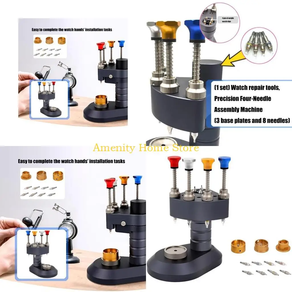 F26C 4Pin Watch Hands Presser Steel Watch Needle Installing Setting Fitting Watch
F26C 4Pin Watch Hands Presser Steel Watch Needle Installing Setting Fitting Watch