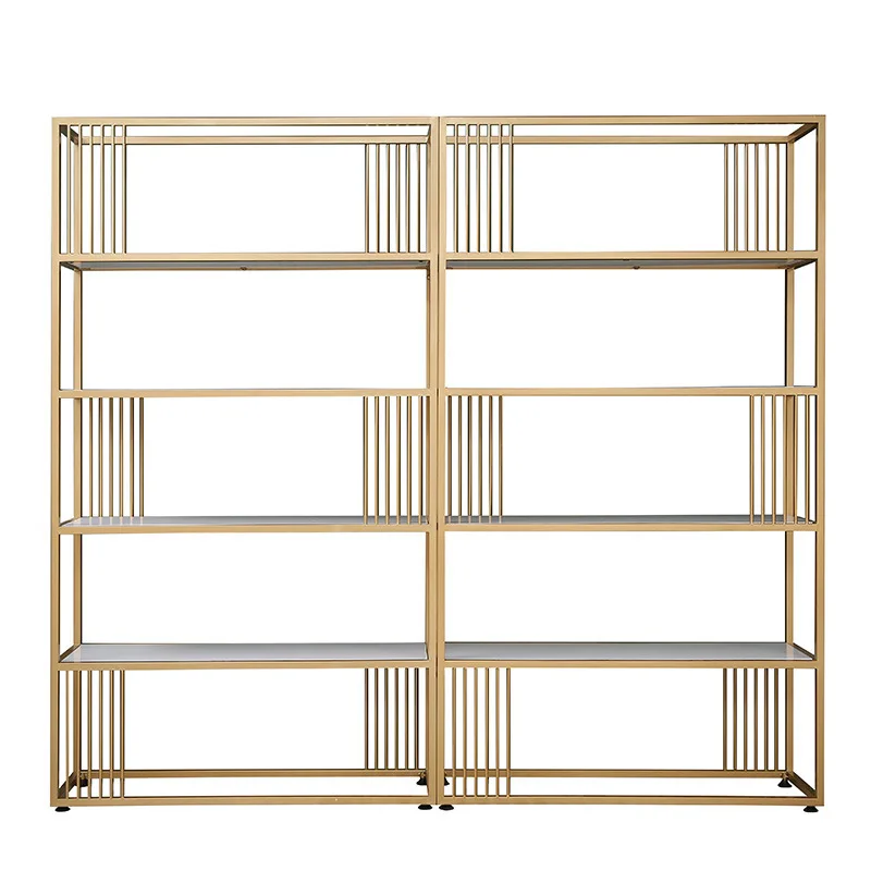 Nordic wrought iron bookshelf shelf floor-to-ceiling simple bedroom storage rack
Nordic wrought iron bookshelf shelf floor-to-ceiling simple bedroom storage rack